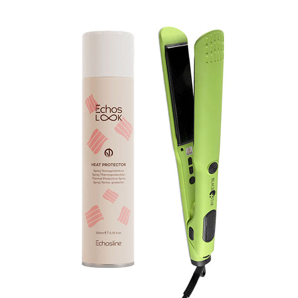 Kit piastra Verde Rainbow M + Termoprotettivo Echosline