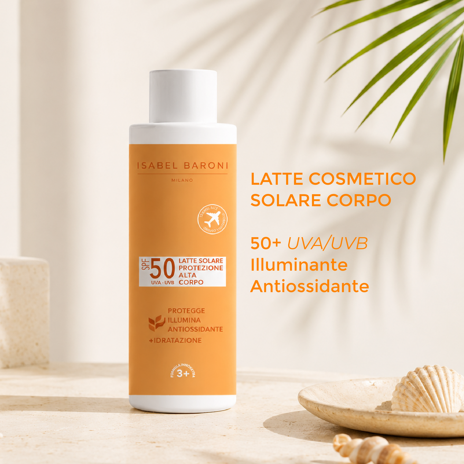 I.BARONI SOLARI CREMA CORPO SFP50 100 ML.