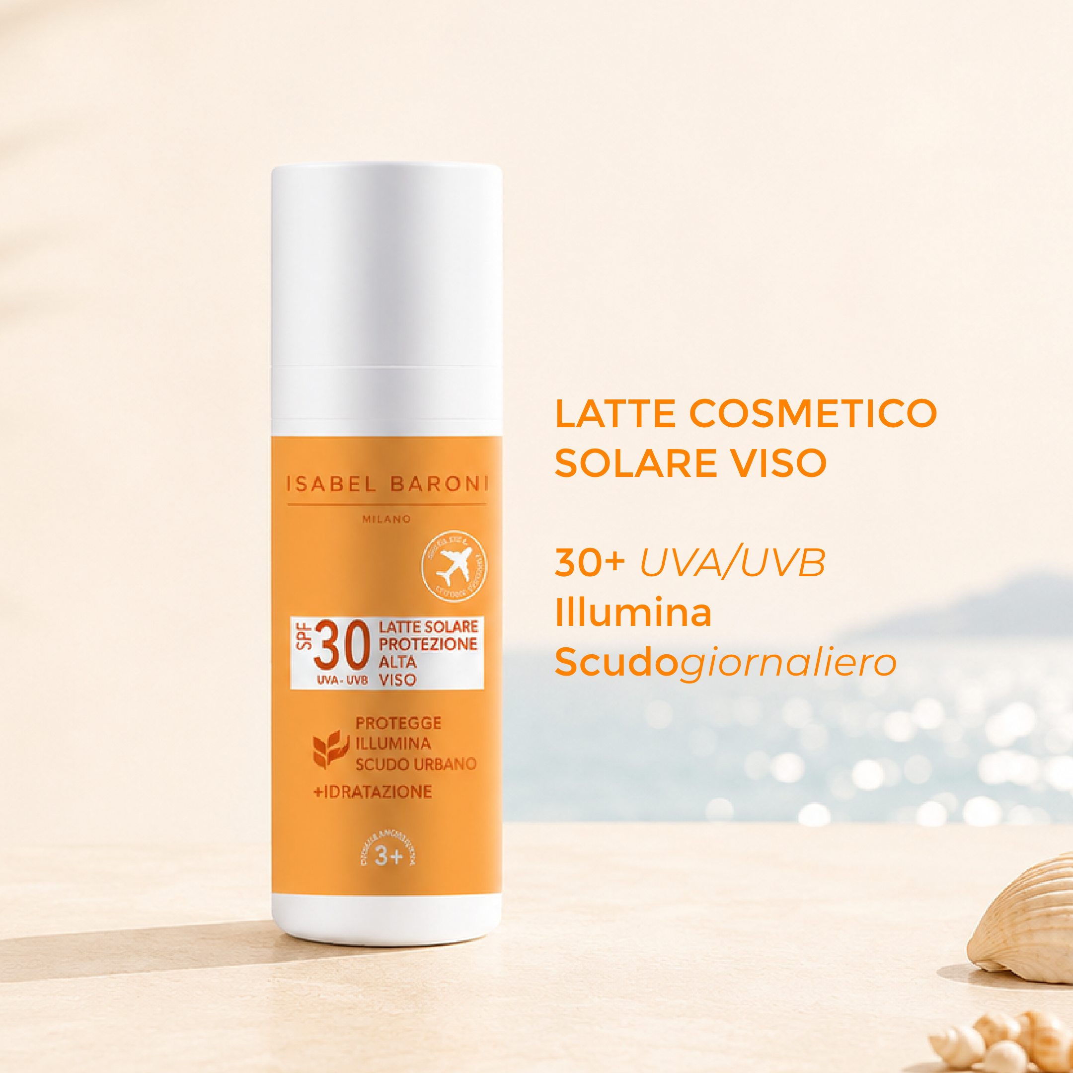 I.BARONI SOLARI CREMA VISO SFP30 50 ML.