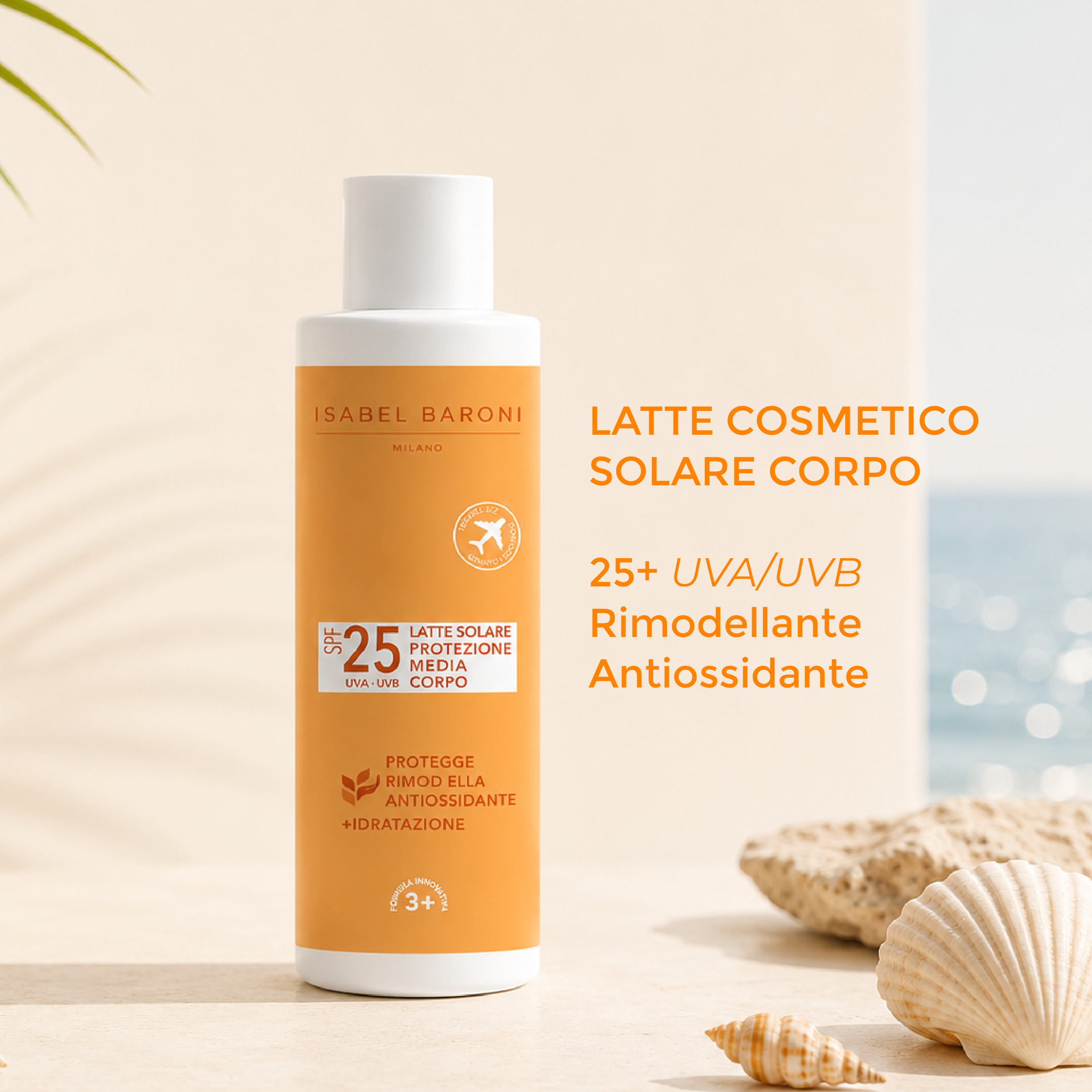 I.BARONI SOLARI CREMA CORPO SFP25 100 ML.