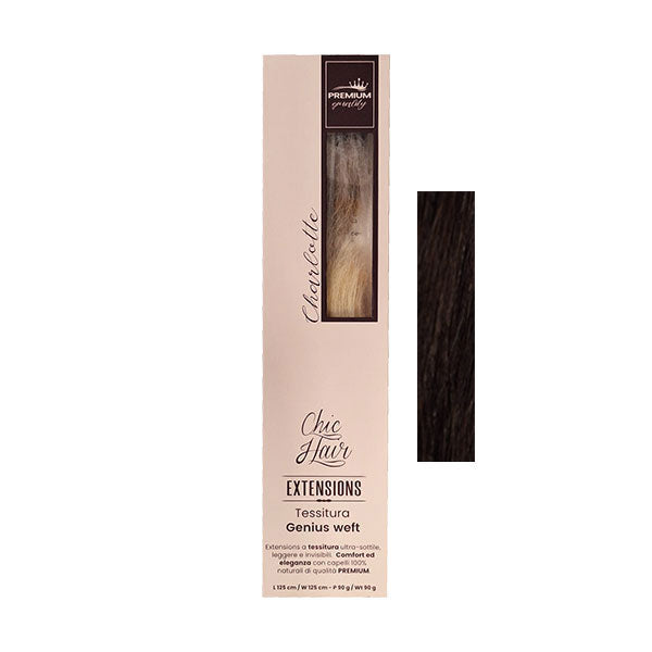 CHIC HAIR GENUIS WEFT 125 CM 90 GR 1B