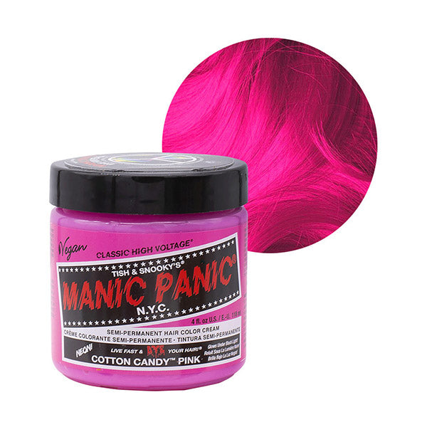 Color Panik Manic Panic Colorazione Semipermanente Cotton Candy Pink Neon 118ml ...