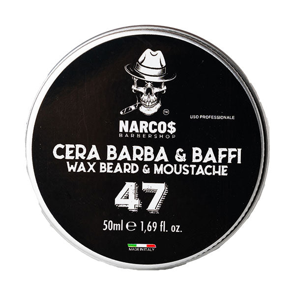 Narcos 47 Wax Beard e Moustache 50ml
